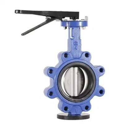 API609 EPDM revestido PTFE de ferro fundido tipo wafer para necessidades personalizadas