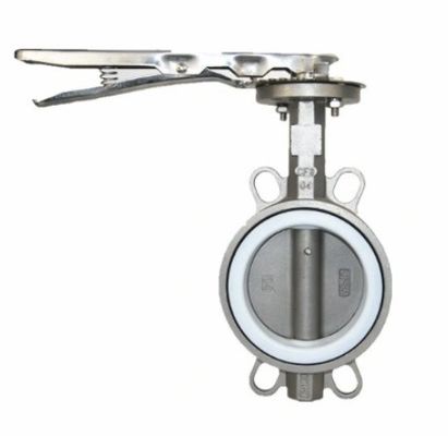 Manusear válvula borboleta de aço inoxidável para desempenho e durabilidade confiáveis