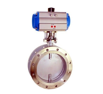 Dependem das especificações de forma consistente do meio de água atuador pneumático válvula borboleta