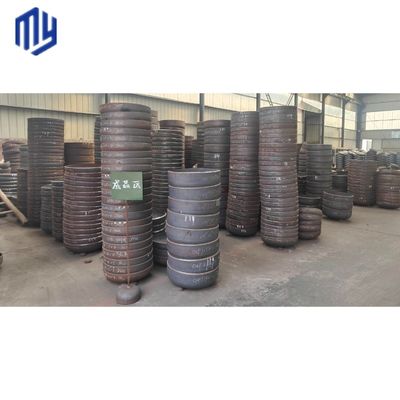 Aço inoxidável 304/316 Cabeça de prensagem para tanque de recipientes de pressão de aço carbono ASME
