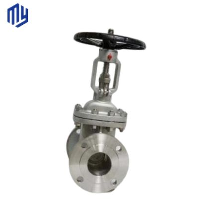 Tipo de flange Válvula de porta de escotilha de roda de mão sentada e resistente