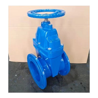 Indústria válvula de água assento resistente flange macia controle de água válvula de porta de aço inoxidável