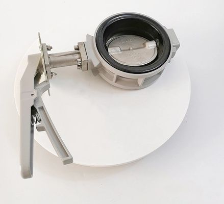 1000 PCS/Por Dia Alumínio Ligação Anticondensação Grampos Wafer Butterfly Valve para Tratamento de Água
