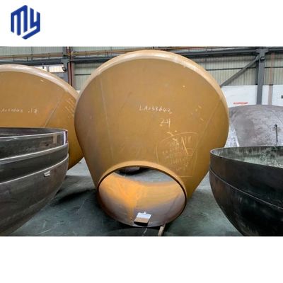 Excelente tanque de metal de aço de caldeira Cone cabeça de fundo cônico para os requisitos do cliente