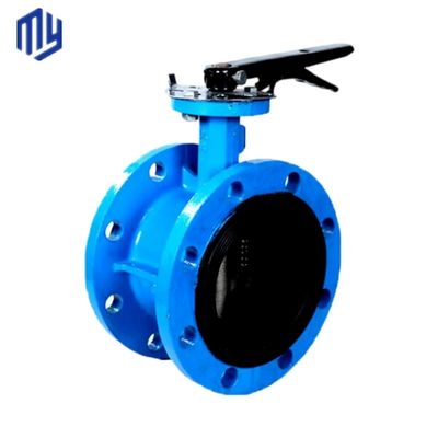 Material EPDM para válvulas de borboleta de dupla flange elétrica para baixa temperatura PN10