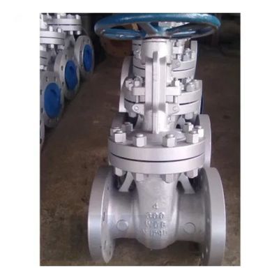 Válvula de porta de aço inoxidável CF8m / CF8 com flanges ascendentes
