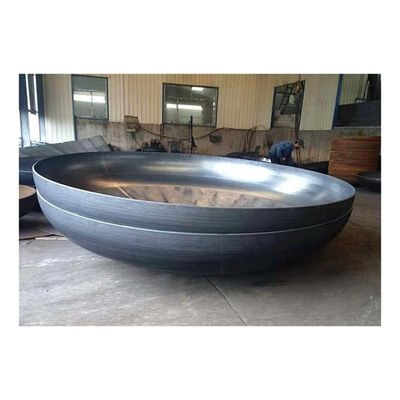 ASME Standard Black Carbon Steel Pipe End Dish End com soluções OEM personalizadas