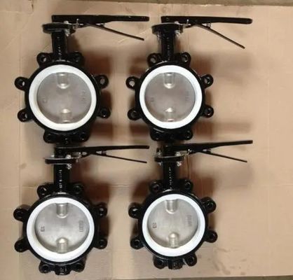 Aplicações de água válvulas borboleta AWWA Wafer Lug Double Flanged C954 C950 C955 disco