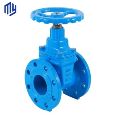DIN 3352 F4 válvula de porta de ferro fundido com flanco sentado e resistente para meios de alta temperatura