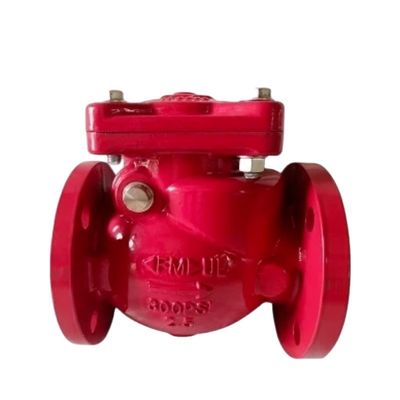 Válvulas de verificação de esgoto de bolas hidráulicas de ferro dúctil personalizadas para válvula de drenagem de bombeamento industrial