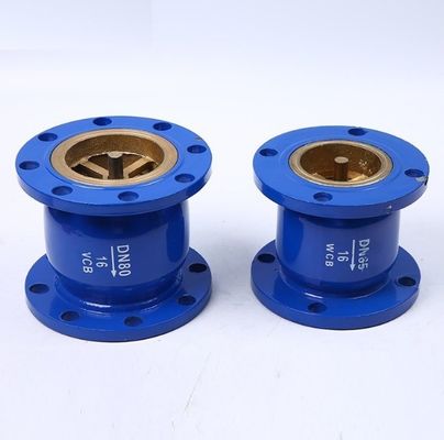 Válvula de verificação silenciosa de flange personalizada para o mercado de sistemas de bomba de água