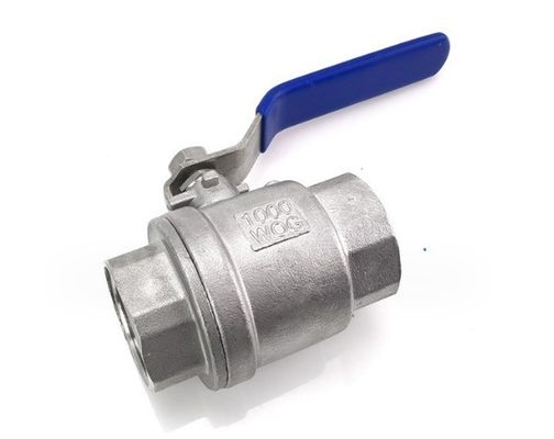 1/4"-4" aço inoxidável Full Port 1000wog válvula de esfera estrutura hidráulica para a segurança