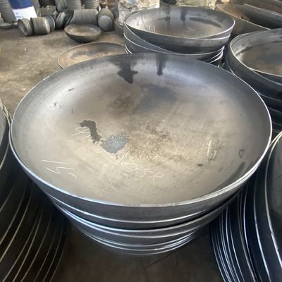 Cabeça do tanque de aço inoxidável de alta precisão em design hemisférico padrão ASME