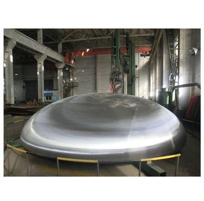 Tamanho personalizado Cabeça de prato 1000mm 6mm Cabeça de hemisfério de aço leve