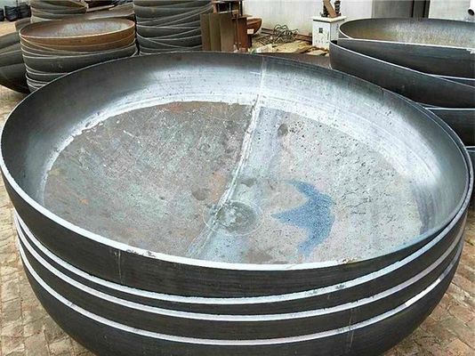 Tamanho personalizado Cabeça de prato 1000mm 6mm Cabeça de hemisfério de aço leve