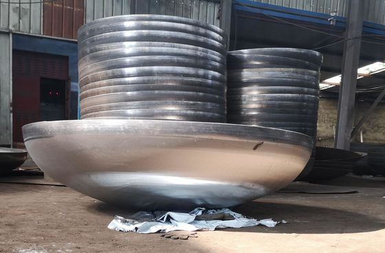 Cabeça de fundição com extremo de placa esférica, de aço carbono