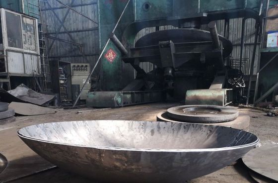 Cabeça de fundição com extremo de placa esférica, de aço carbono