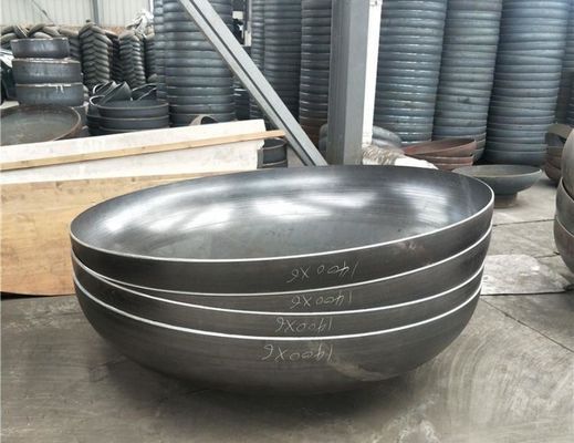 Tamanho personalizado ASME cabeça de tanque elíptica de pressão a frio