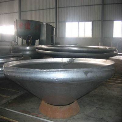 Carbono de aço personalizado aço inoxidável cone plano fundo tanque cabeças cônicas para o design