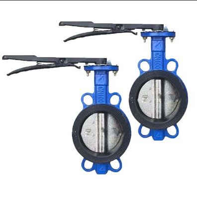 OEM Válvulas de borboleta de ferro fundido flexíveis e flexíveis para controle industrial