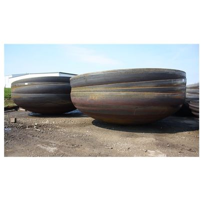 Cabeças elípticas personalizadas do tanque de pressão Asme para projeto profissional de conexão de flange