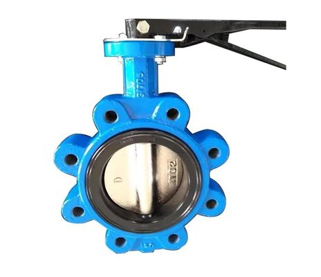 API609 EPDM revestido PTFE de ferro fundido tipo wafer para necessidades personalizadas