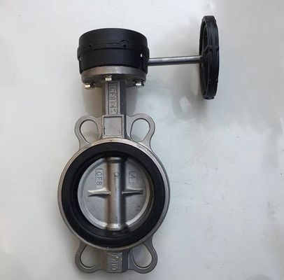 Válvula de borboleta de aço inoxidável DN200 personalizada GGG50 EPDM com certificado