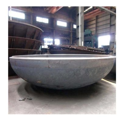 Cabeça de tanque semi-elíptica de aço inoxidável personalizada Cabeças de tanque 6' Sch 10S Fim do prato