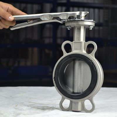 Válvula de borboleta de ferro dúctil personalizada para ambientes de alta pressão e temperatura