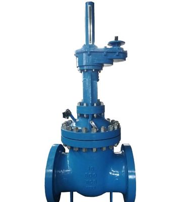 Válvula de porta de aço carbono de temperatura média de 8 polegadas ANSI API 150Lb 300lb