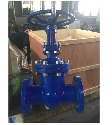Válvula de porta de aço carbono de temperatura média de 8 polegadas ANSI API 150Lb 300lb