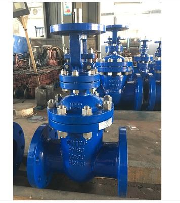 Válvula de porta de aço carbono de temperatura média de 8 polegadas ANSI API 150Lb 300lb