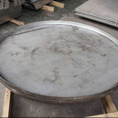 1000 mm 900 mm Cúpulas de cabeça plana de aço inoxidável leve para fabricantes de recipientes sob pressão
