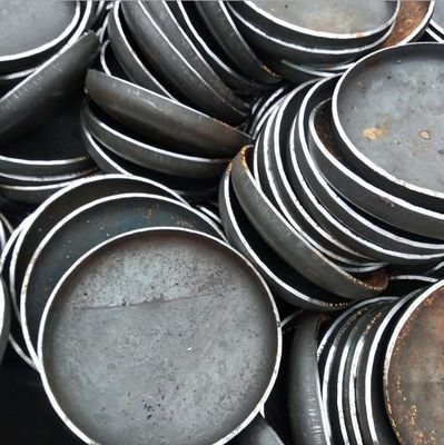 Tamanho personalizado de solda fundo de tanque 1000 mm cabeça elíptica plana para peças iguais da caldeira