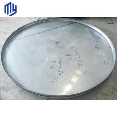 12 mm Corten Steel Tank End Flat Head para atualizações e modificações de vasos de pressão
