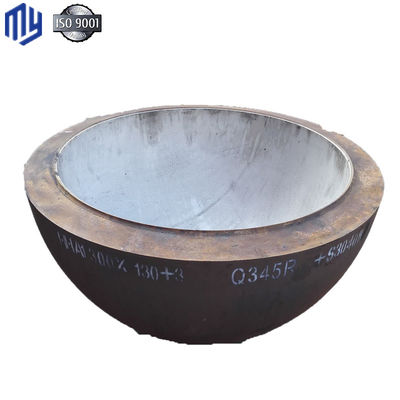 ASME Standard 6mm 1200mm 1000mm 900mm Cabeça hemisférica de aço carbono para peças de caldeira