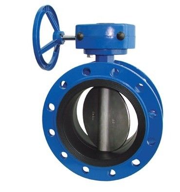 Válvulas de borboleta de suporte personalizado com atuador pneumático e flange dupla para ODM