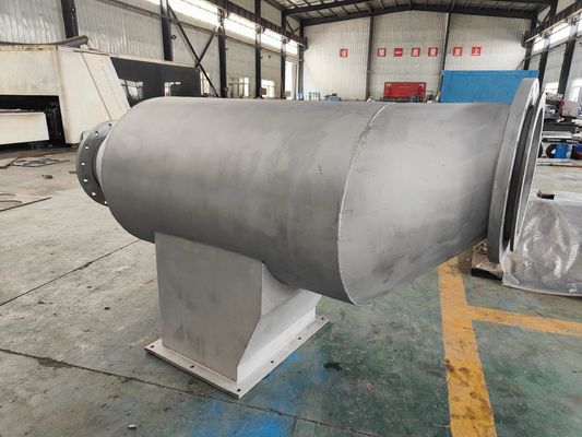 Separador de gás de ciclone líquido vertical pequeno personalizado para planta de mineração de energia de aço