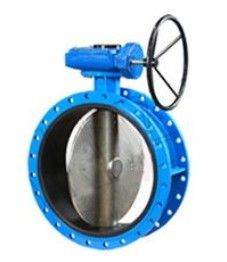 Válvulas de borboleta de suporte personalizado com atuador pneumático e flange dupla para ODM