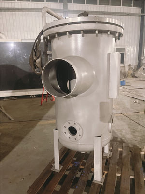 1 " Tanque de armazenamento de hidrociclone Separador de vapor a vácuo para construção durável de celulose