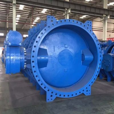 Excelente Ferro Dúctil EPDM revestido Wras Controle Industrial Dupla Flange Excêntrica