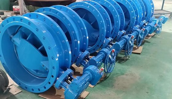 Excelente Ferro Dúctil EPDM revestido Wras Controle Industrial Dupla Flange Excêntrica