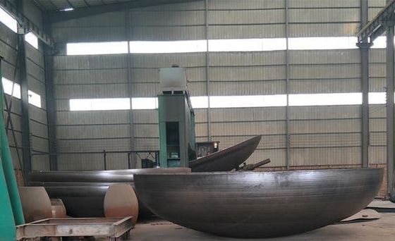 Círculo de 200 mm a 3000 mm de aço inoxidável aço carbono hemisfério elíptico cabeça de prato fundo para a indústria