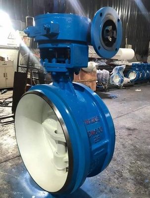 Válvula de borboleta excêntrica concêntrica de flange dupla personalizada para um desempenho ideal