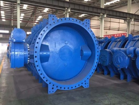 Válvula de borboleta excêntrica concêntrica de flange dupla personalizada para um desempenho ideal