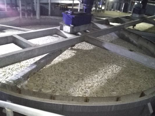 Equipamento de gelatina de aço inoxidável para planta de lavagem de couro personalizado