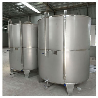 Tanque de armazenamento de água líquida de aço inoxidável de 1000L personalizado com construção durável