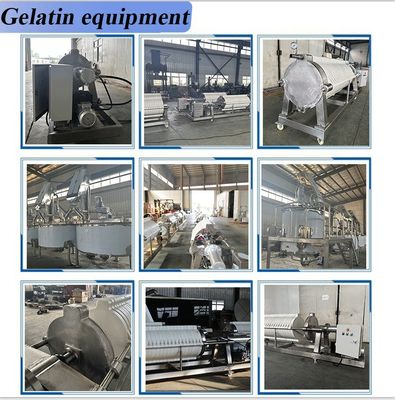Máquina de filtragem de algodão de aço inoxidável para equipamento de gelatina personalizado