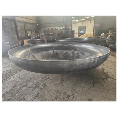 ASME Standard Pressure Vessel Heads 3000mm Diâmetro cabeça de prato elíptica de formação a quente