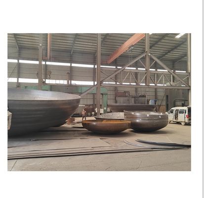 ASME Standard Pressure Vessel Heads 3000mm Diâmetro cabeça de prato elíptica de formação a quente